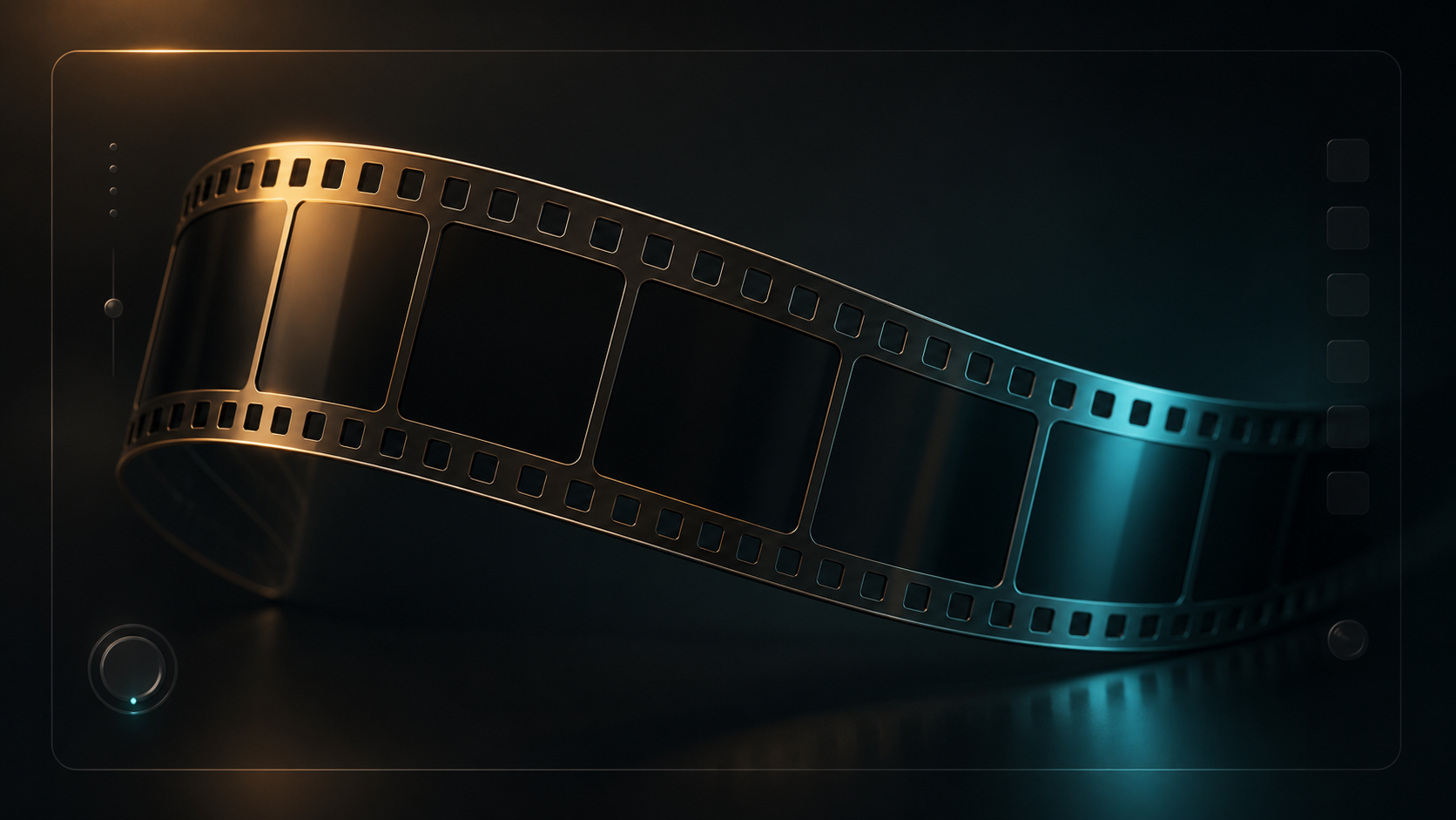 A cinematic reel frame for Connected Dreams keepsakes